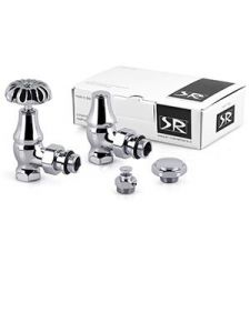 SR Rubinetterie комплект серия Old Style 1/2" угловой, цвет хром, арт. К337-1500С000