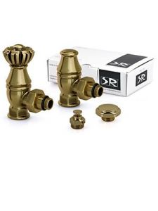 SR Rubinetterie комплект серия Liberty 1/2” x 3/4” угловой, цвет: бронза, арт. 0320-2000Z000
