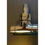 Термостатический вентиль Oventrop "E" 1/2" никелированный