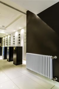 Алюминиевый радиатор Fondital Mood 500/ 8 секций белый глянец