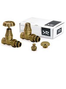 SR Rubinetterie комплект Old Style 1/2" прямой, цвет: бронза, арт. K338-1500Z000