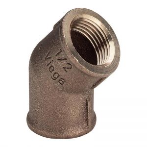 Viega угольник 45гр. 1/2" ВВ бронза (Германия)