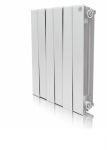 Биметаллический радиатор Royal Thermo PianoForte 500/Bianco Traffico (белый)/ 12 секций