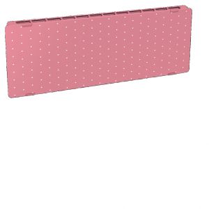 Дизайн-радиатор Lully, коллекция из стекла, серия "Горошек" Высота 180 мм (Плинтусный)