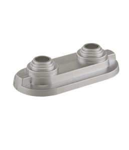 Крышка-розетка для радиатора с нижним подключением Hummel нержавеющая сталь купить недорого от официального поставщика в Москве и подмосковьематовый хромированный