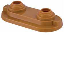 Крышка-розетка для радиатора с нижним подключением Hummel коричневый RAL8001 купить недорого от официального поставщика в Москве и подмосковье