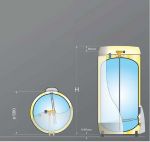 Водонагреватель OSO Saga S 150 напольный бак из нержавеющей стали 150 литров.